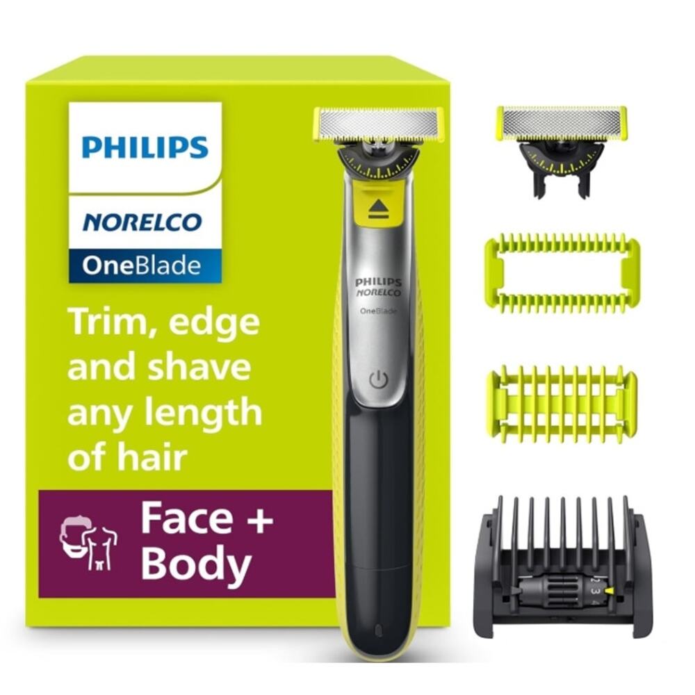 Philips Norelco Face + Body, Electric Beard Trimmer, Groomer, New In Open Box